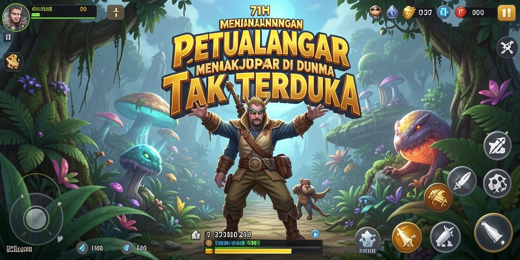 Gameplay <strong>71H</strong> yang penuh petualangan dan tantangan menarik.