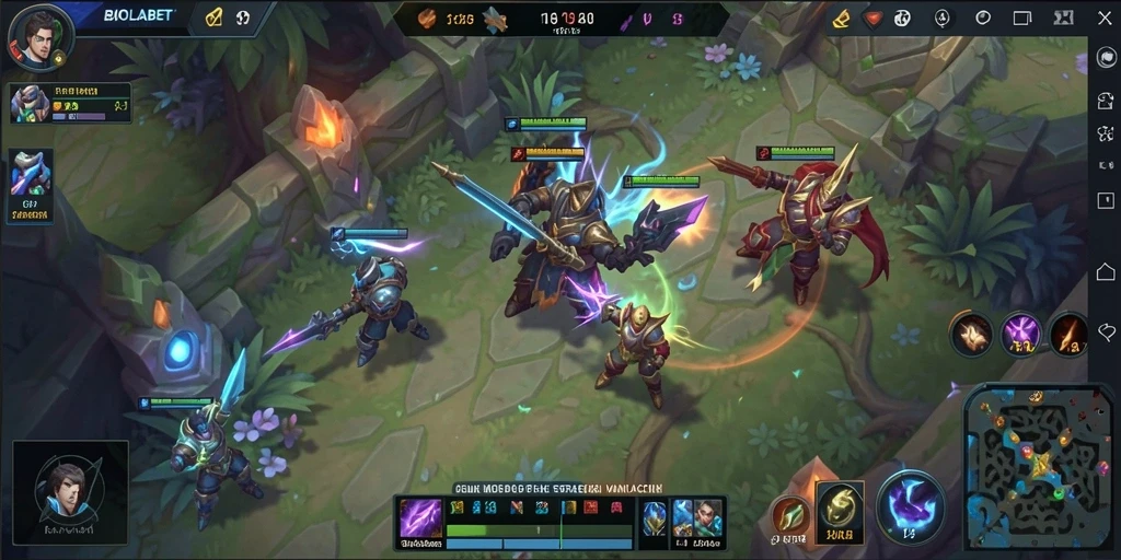 Tampilan gameplay seru dari BIOLABET yang penuh aksi.