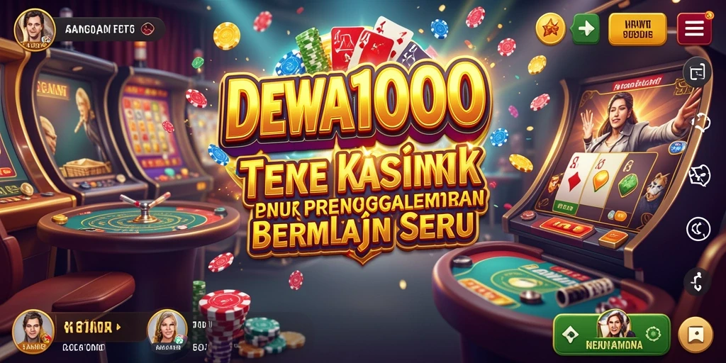 Tampilan gameplay kasino yang menarik dan interaktif.