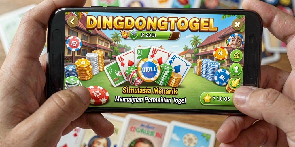 Tampilan utama DINGDONGTOGEL yang menampilkan gameplay menarik.