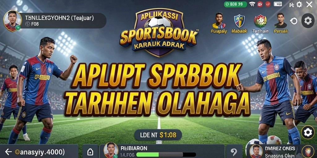 Tampilan gameplay taruhan olahraga yang menarik di F08.