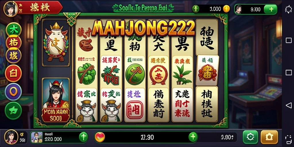Tampilan gameplay menarik dari MAHJONG222 yang menggoda para pemain.