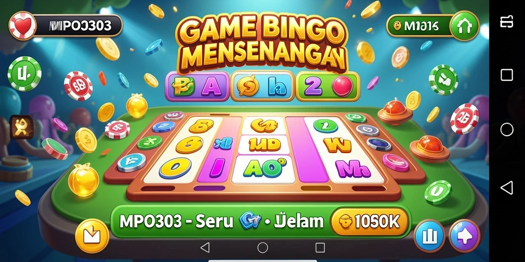 Tampilan gameplay Bingo yang seru dan menegangkan di MPO303.
