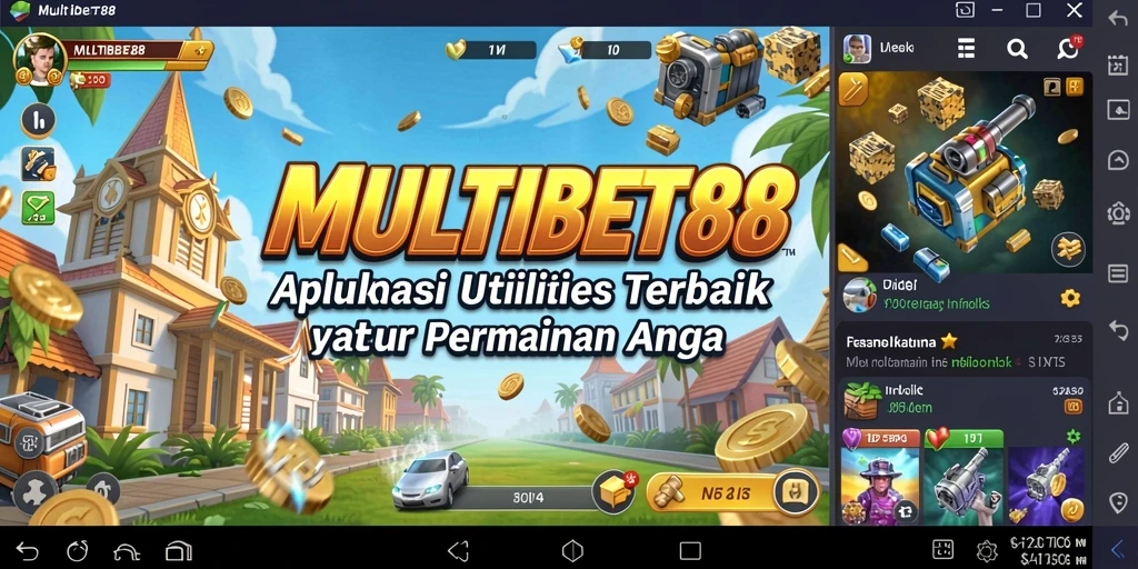 Tampilan utamanya menunjukkan fitur-fitur Utility yang bermanfaat.